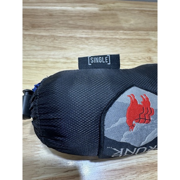 GRAND TRUNK Silk Single Sleep Sack with Pillow Pocket Lightweight Travel Hammock - Picture 2 of 10